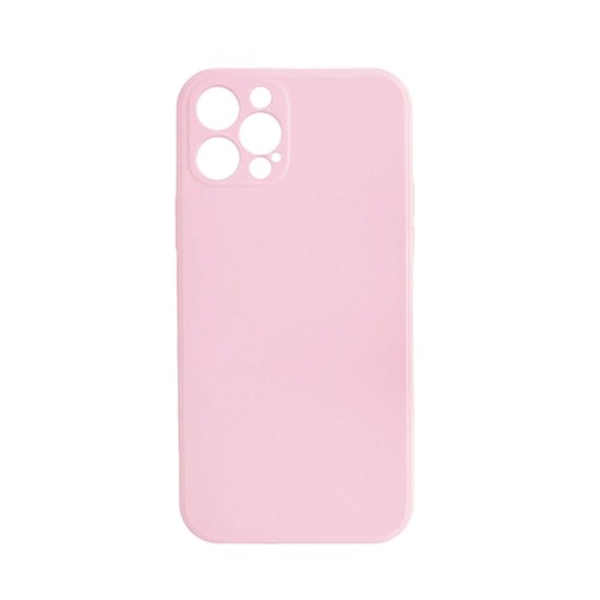 Capa de Silicone Mole para Apple iPhone 13 Pro Rosa